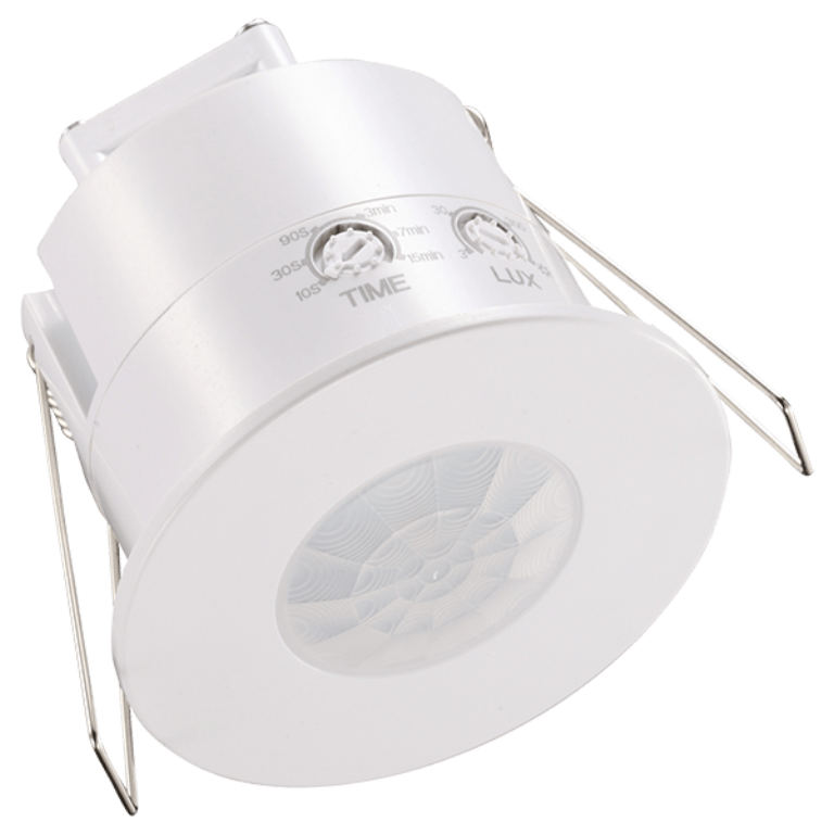 OVIA L/PRO 360DEG PIR WHI FLUSH IP20
