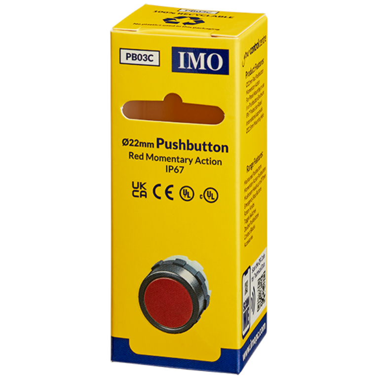 Pushbutton, BS3DRED