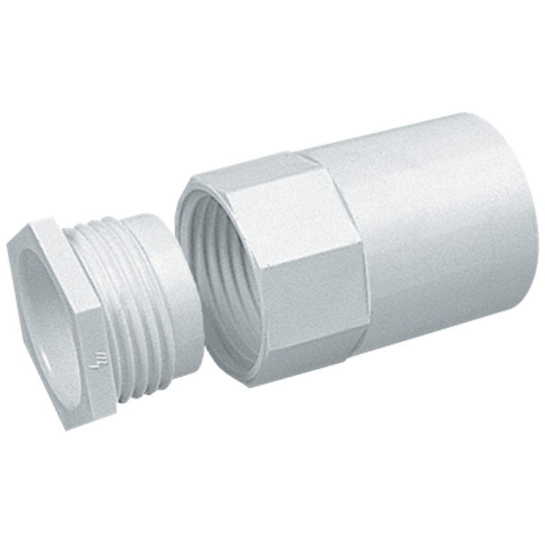 MT 32MM FEMALE ADAPTOR WHI