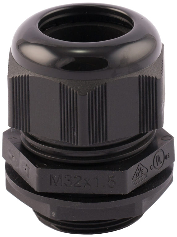Cable Gland, c/w Locknuts & Washers