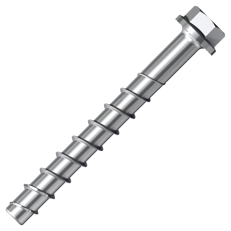 Screw, FBS II Concrete Hex Head c/w Washer, ETA APPROVED BS8539 Drill Dia M8