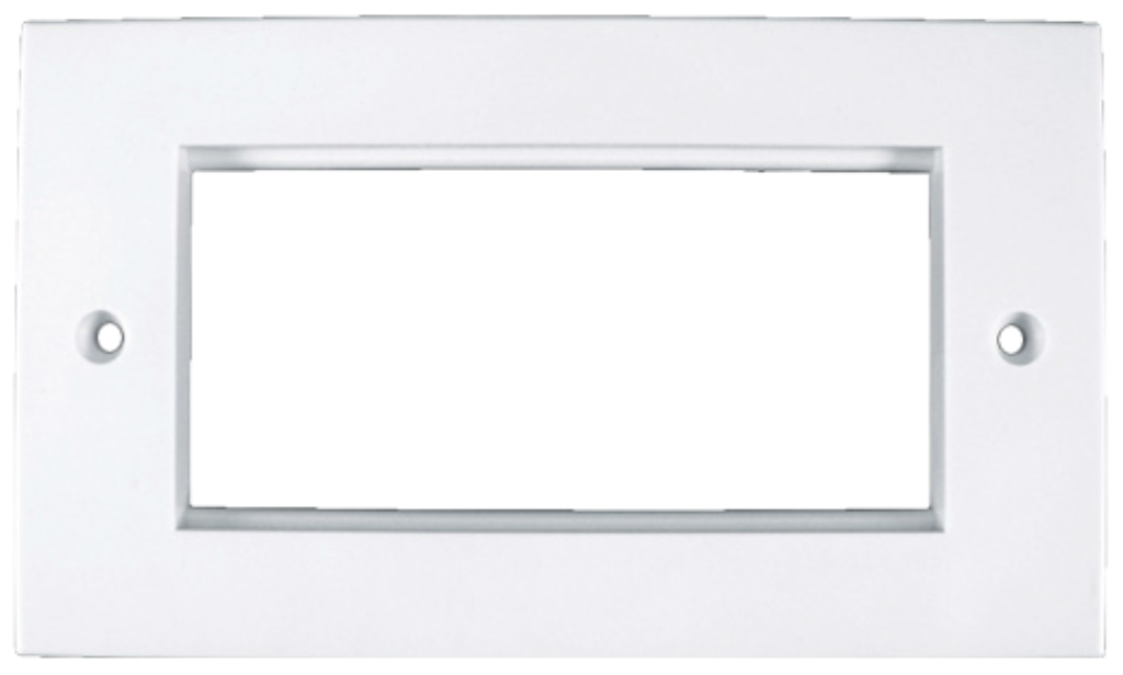 Data Plate, 2 Gang 4 Module