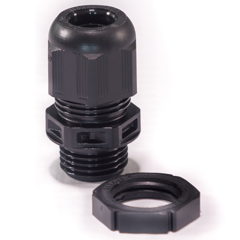 Wiska 99717 Gland M16 Black Pack=10
