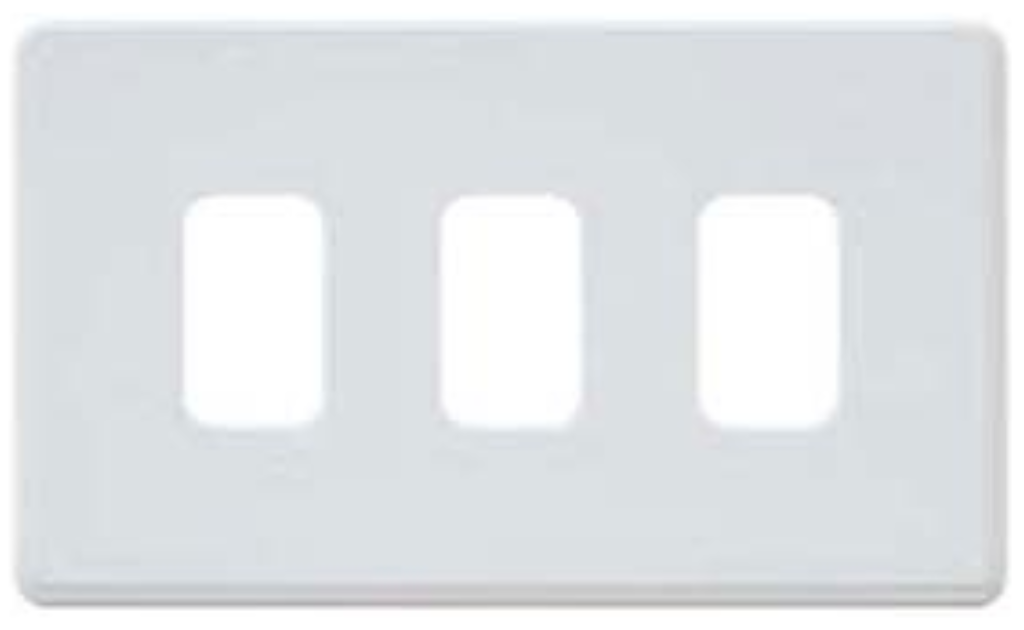 Frontplate, 3 Module Grid