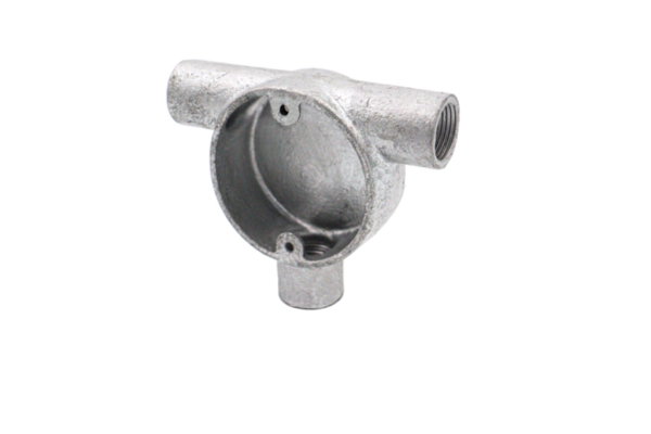 METPRO - MB11G - 25MM GALV TEE BOX