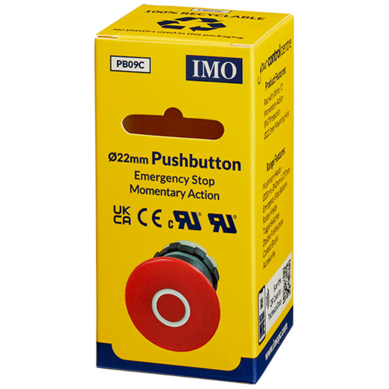 Pushbutton, Mushroom, BS3P14REDO