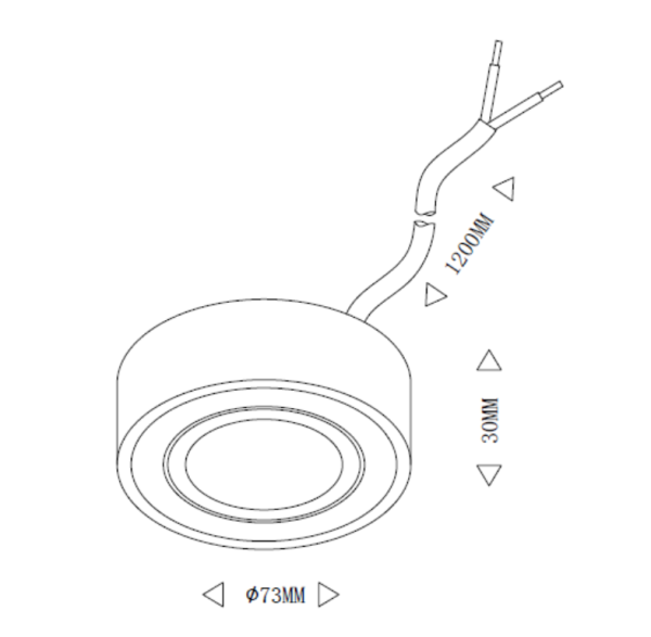 Cabinet Light, LED Under Adj CCT - Image 2