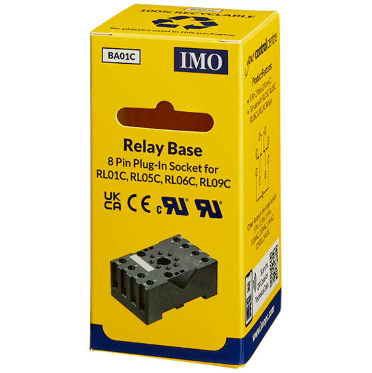Base, Relay 8 Pin, SRN8