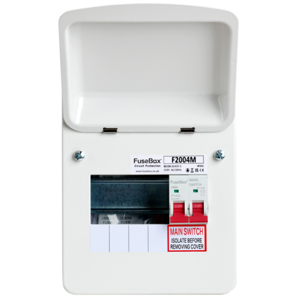 FuseBox F2004M Consumer Unt 4 Way 100A - Image 2