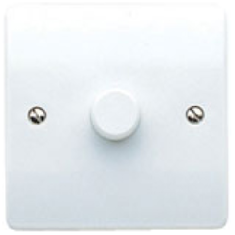 Dimmer Switch, 1 Gang 2 Way LED, Single Intelligent