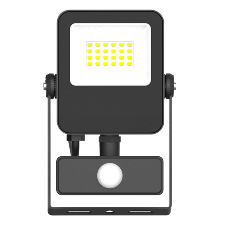 20W Floodlight, Skyline Slim+ LED c/w PIR