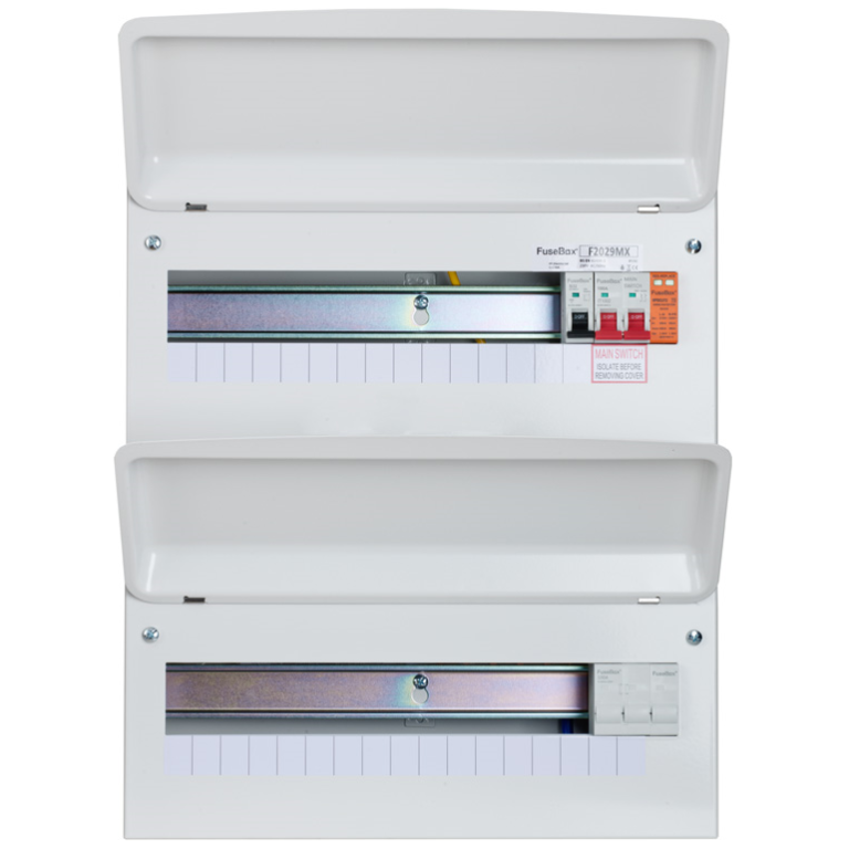 FuseBox F2029MX Con/Unt 29-Way SPD Double Bank