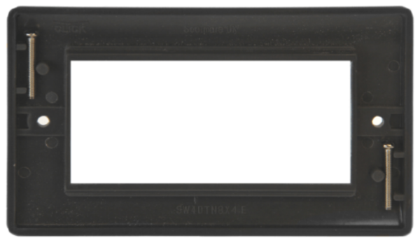 Click CMA312AG Frontplate 2G 4Aperture - Image 2