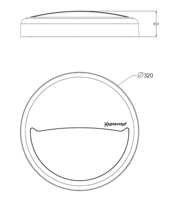 EYELID BEZEL-BLK (for BT14 RANGE) - Image 2