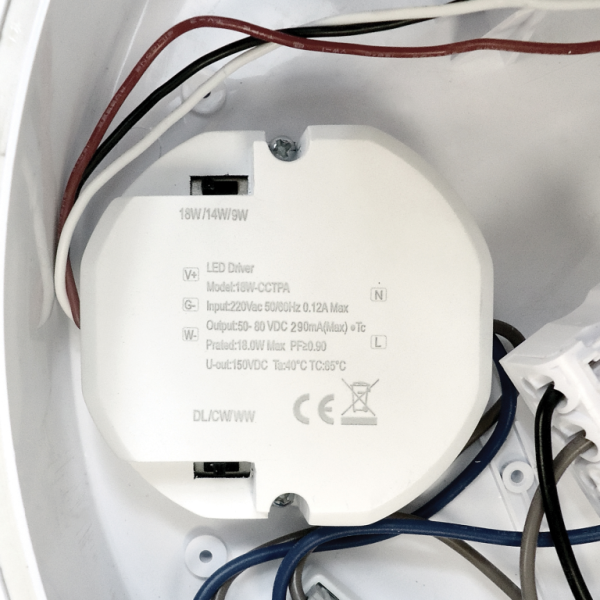 Bulkhead, CT & W Selectable Emergency, Clg/Wall Fitting - Image 10