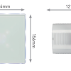 Fan, Extractor c/w Overrun Timer, LED Backlit - Image 2