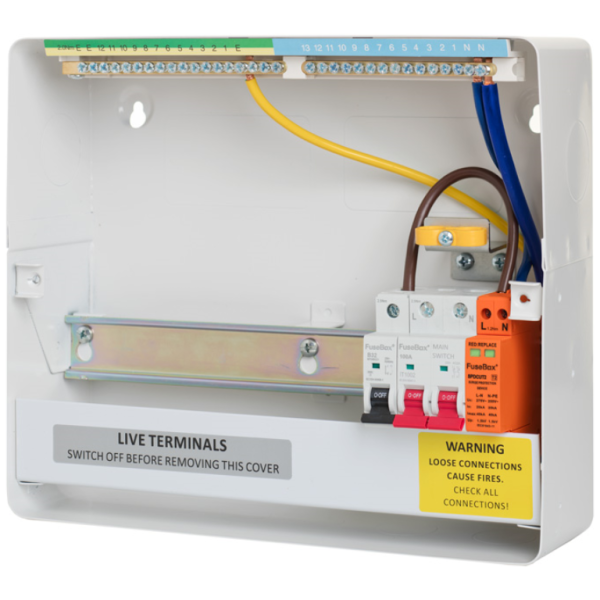 FuseBox F2010MX Con/Unt 10-Way SPD 100A - Image 3