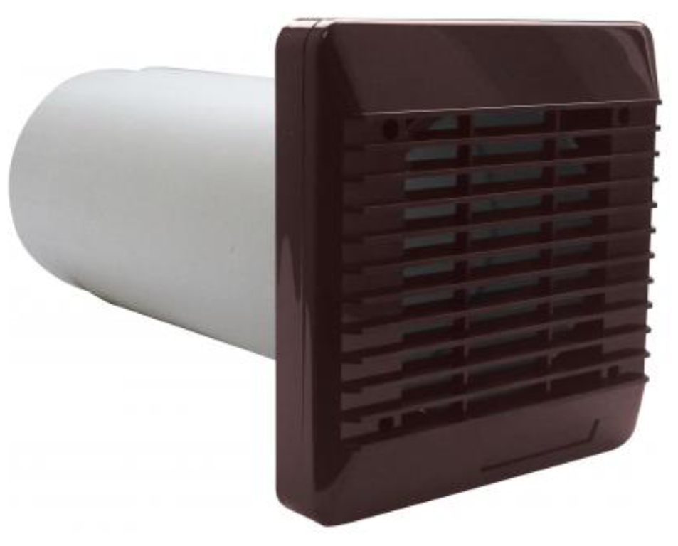 Wall Kit, For Minivent Fans, c/w Sleeve & External Grille