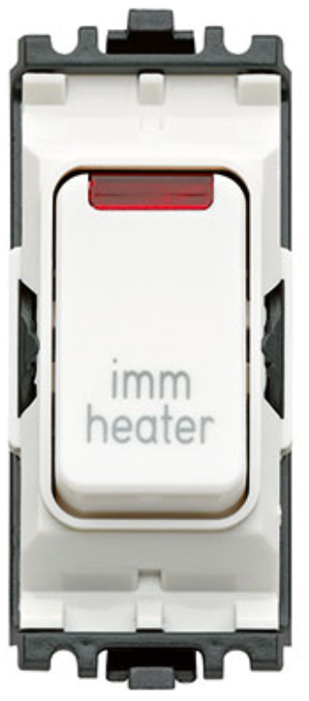 Grid Switch, 1 Way DP & Neon Immersion Heater