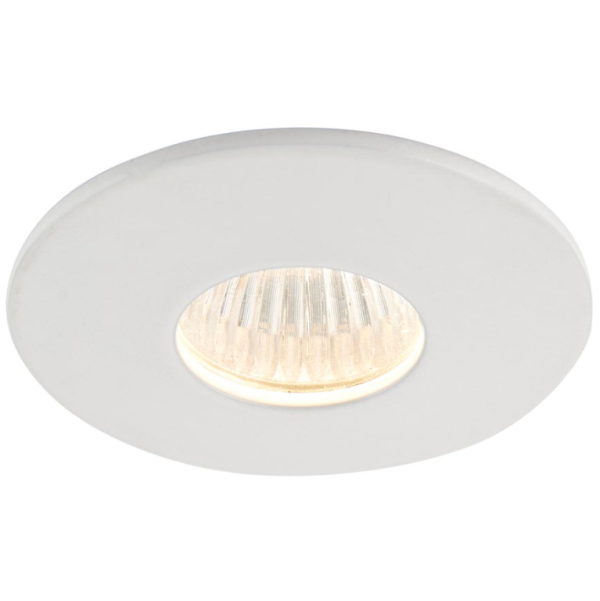 Luminaire, LALO Recessed LED 3000K IP44, c/w Clear Acrylic Diffuser - Image 2