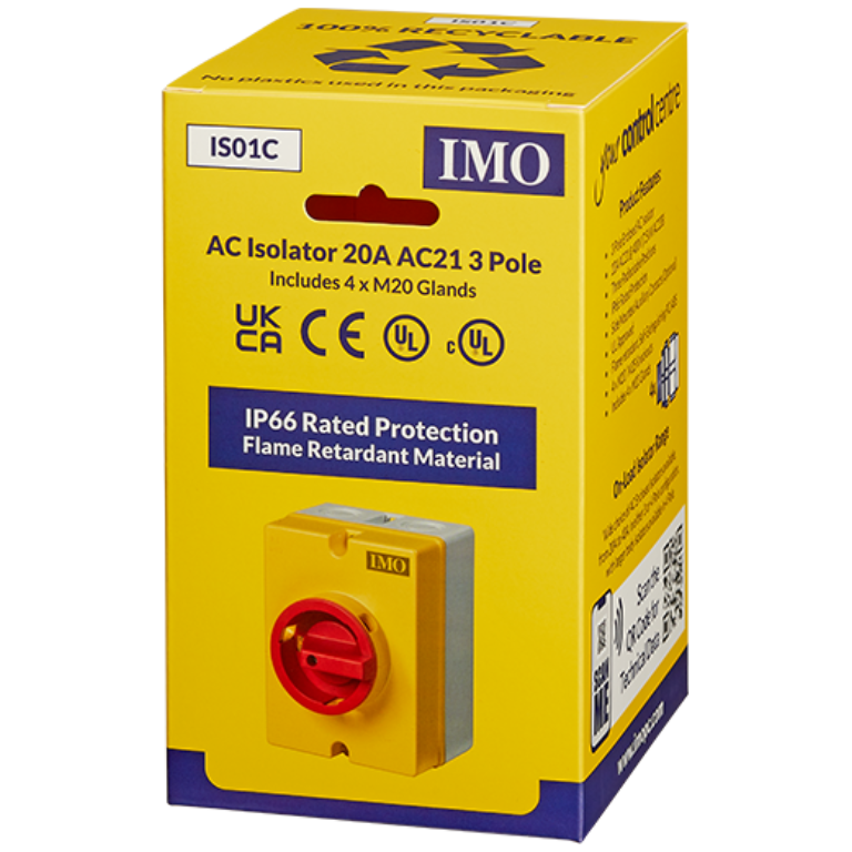 Isolator, Mixed Load 3Pole IP65