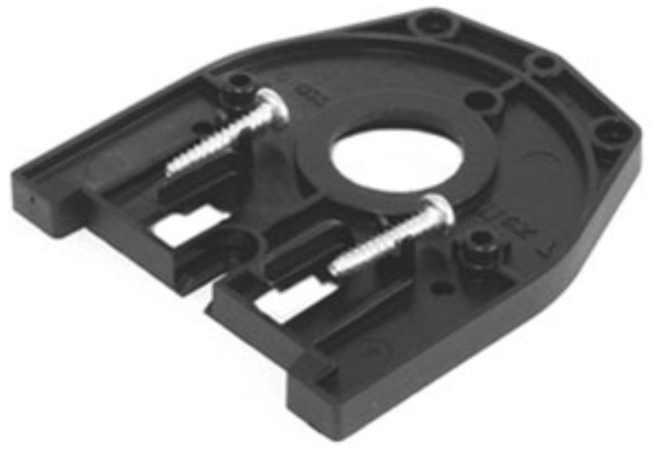 Mounting Plate, Trunking Mount 20mm Dia Entry, Available in Multiples of 10