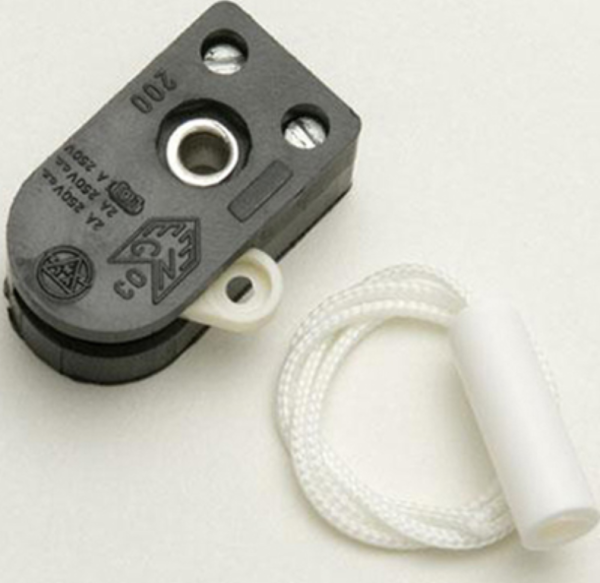 Pull Switch, c/w Cord & Toggle - Image 2