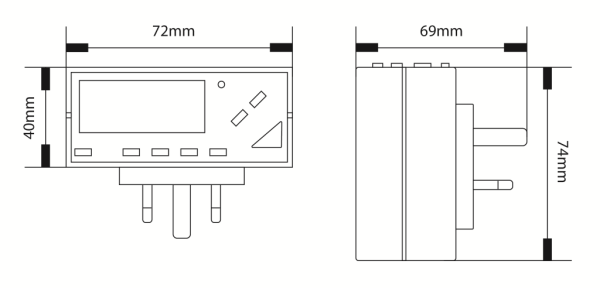 Time Switch, Compact Electronic 7 Day - Image 2