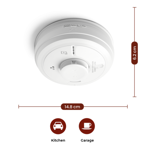 Aico - Mains 10Yr Lith Multi-Snsr Heat & CO Alarm - Image 2