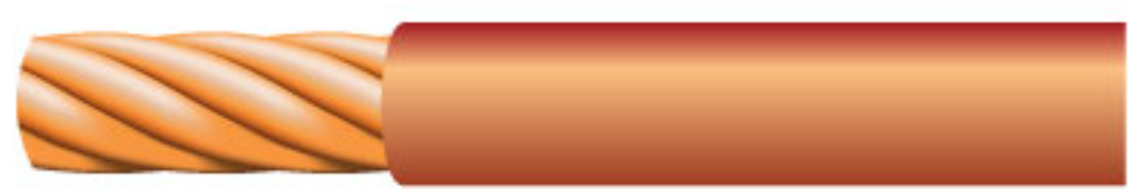 2.5MM SINGLES-BROWN(100)