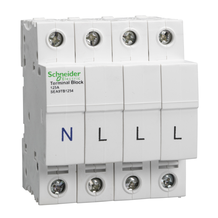 Terminal Block, 4 Pole