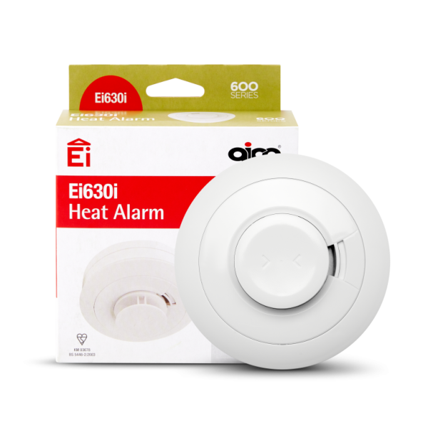 Heat Alarm, 10Yr Lithium Battery, Test Button & Twist On Base - Image 3