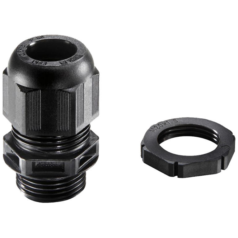 Cable Gland, GLP20+ ESKV Gland Pack c/w Locknuts, IP69 IP68 (5 bar 30 min) Pk=10