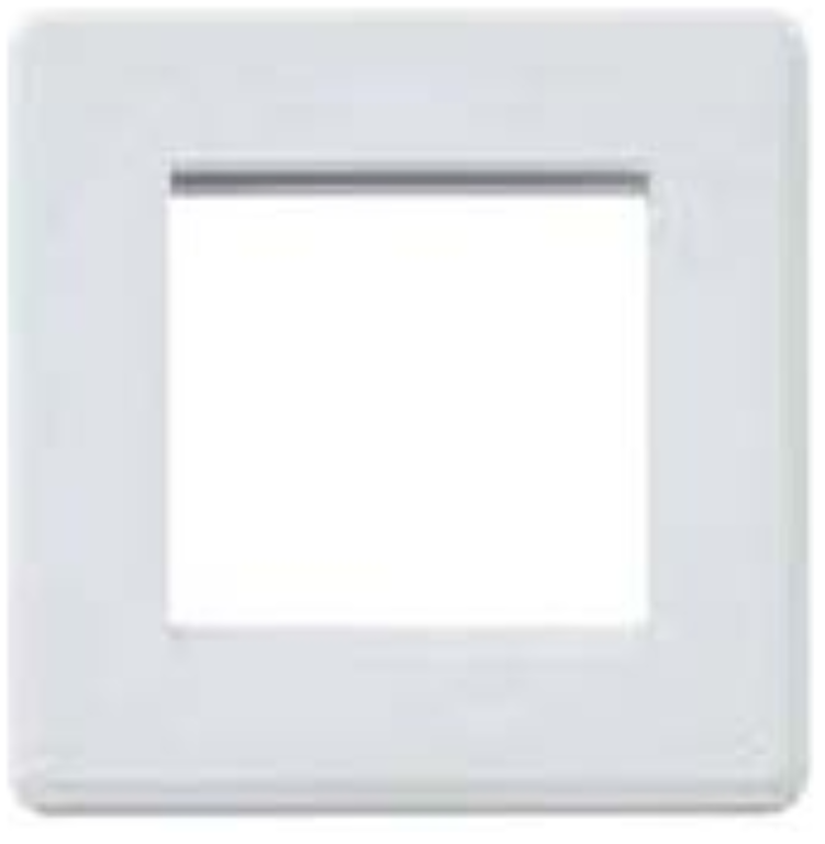 Frontplate, 2 Module Euro Frame