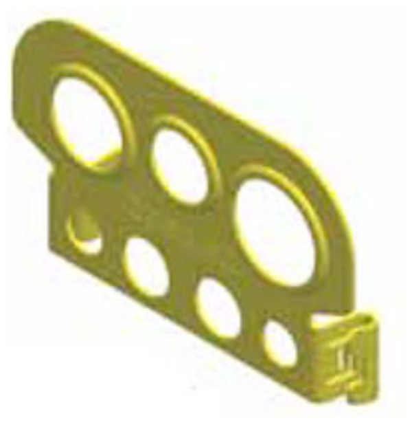 Bracket, Multi Conduit Gland - Image 2