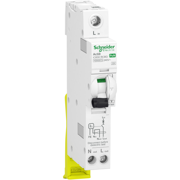 RCBO, iC60H SPN Class A Type C