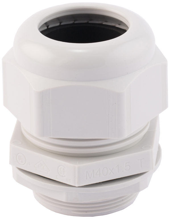 Cable Gland, c/w Locknuts & Washers