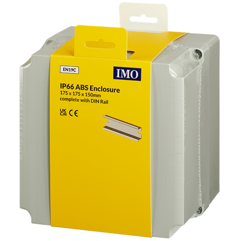 Enclosure, c/w Din-Rail, 4E(R)0009