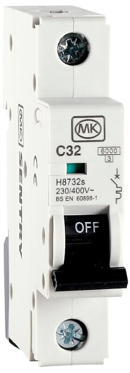 MCB, SP Type C, 1 Module