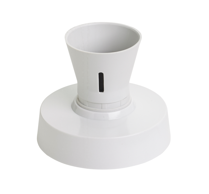 Batten Lampholder, Straight & Integral Terminal Block, c/w Home Office Skirt