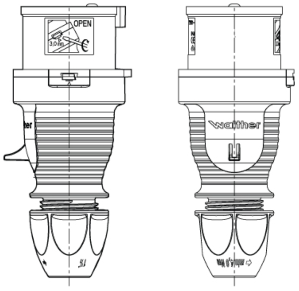 Plug, Flexible Cable Entry 3P+N+E, IP44 - Image 3