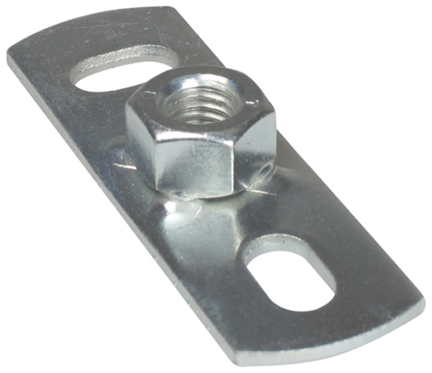 Backing Plate, Wall c/w Connecting Nut