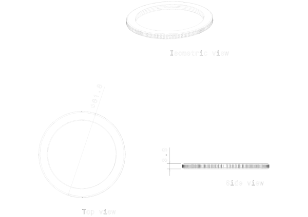 METPRO - LR5 2" GALV M/E LOCKRING - Image 2