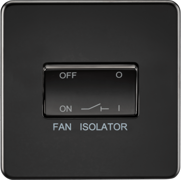 Switch, Screwless TP Fan Isolator 3 Pole