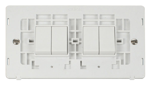 Switch, Interior 4 Gang 2x2 Way