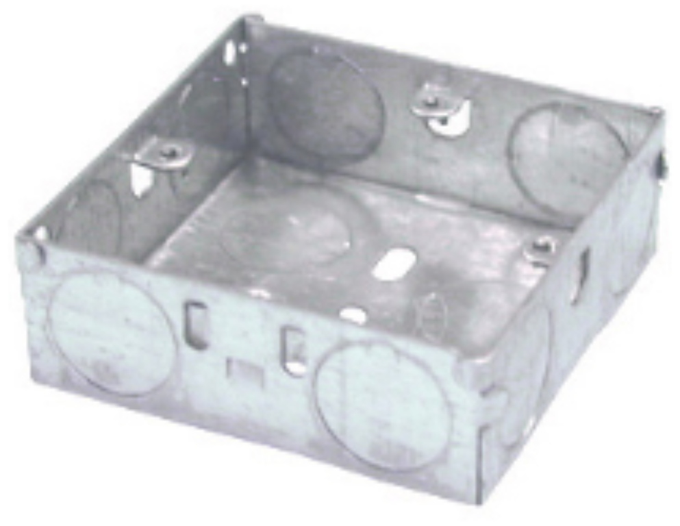 1G 25MM METAL FLUSH BOX