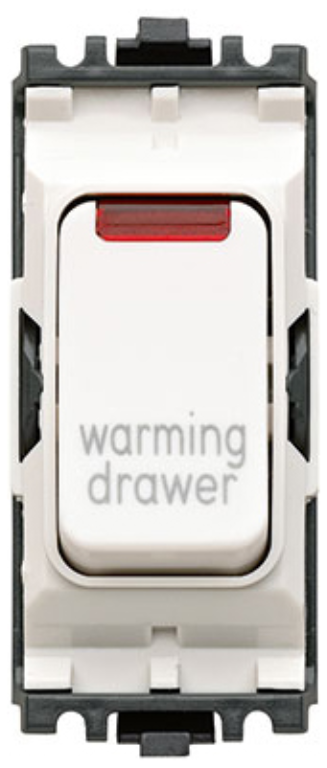 Grid Switch, 1 Way DP & Neon Warming Drawer