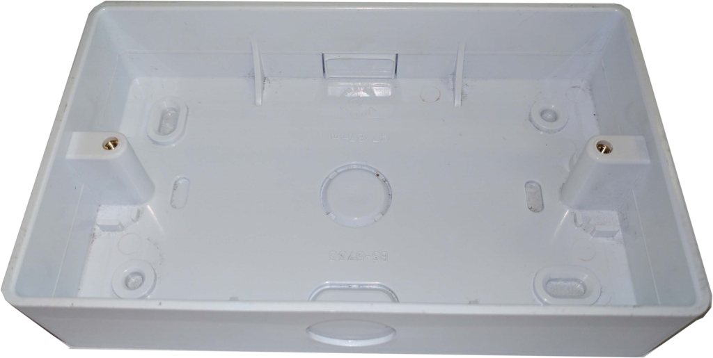 Box, 2 Gang Surface Universal Round