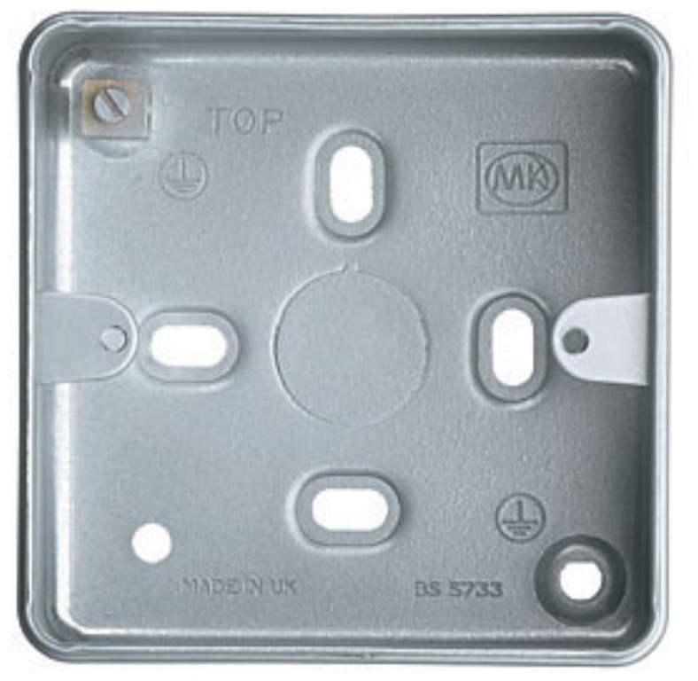 Box, 1 Gang Surface, w/o Knockouts