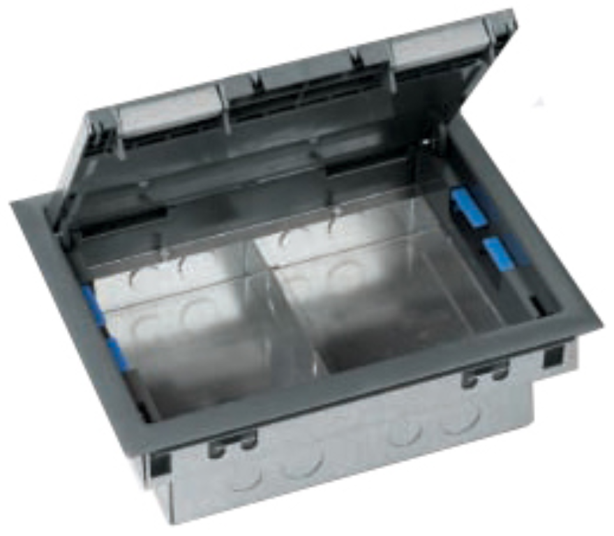 Box, Floor Service 2 Compartment